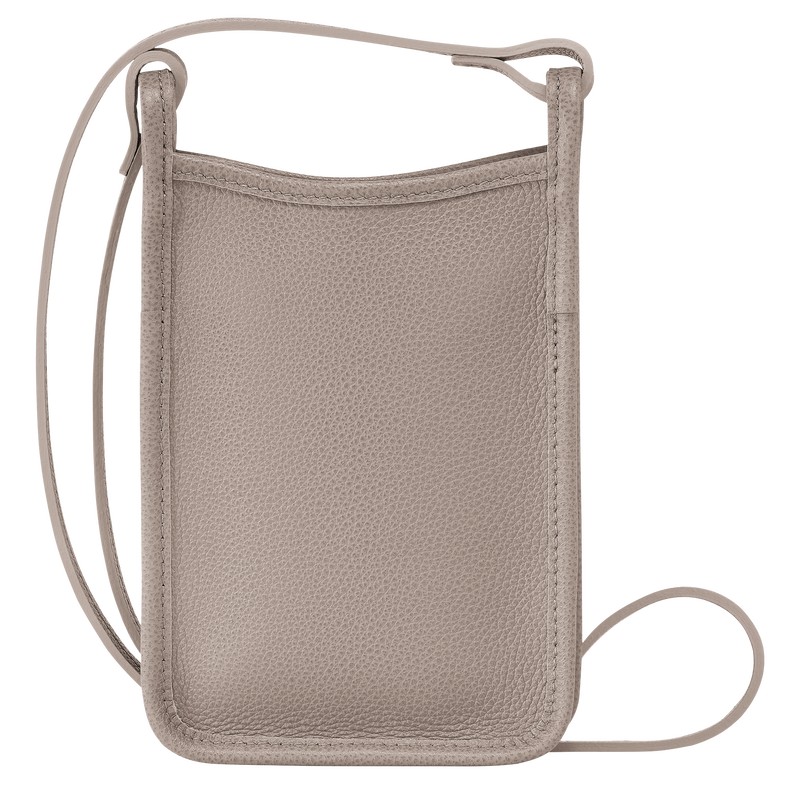 Longchamp Le Foulonné Phone Case Turtledove | 5739SEHVQ