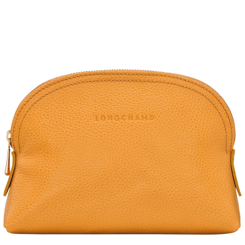 Longchamp Le Foulonné Pouch Aprikose | 9814HNJTX