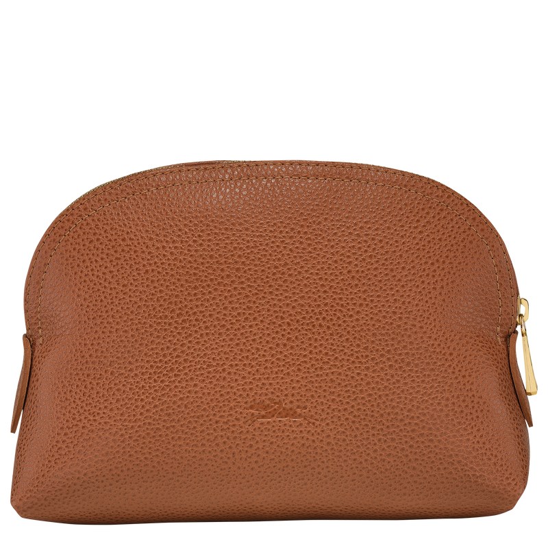 Longchamp Le Foulonné Pouch Caramel | 2860NIWTE