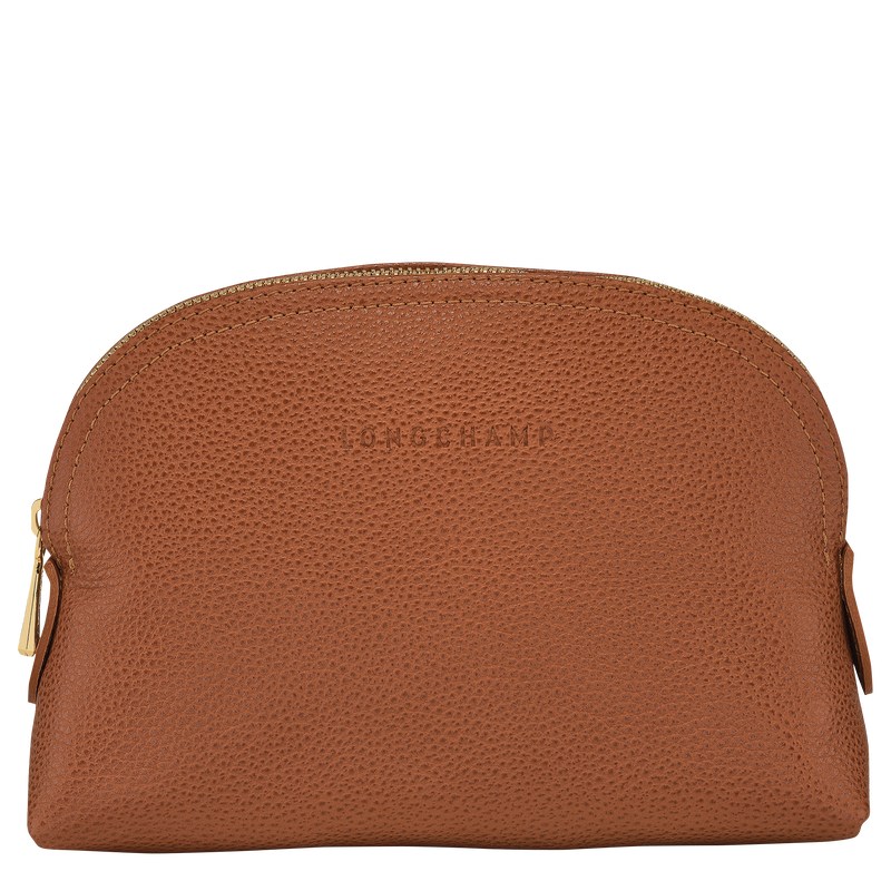 Longchamp Le Foulonné Pouch Caramel | 2860NIWTE