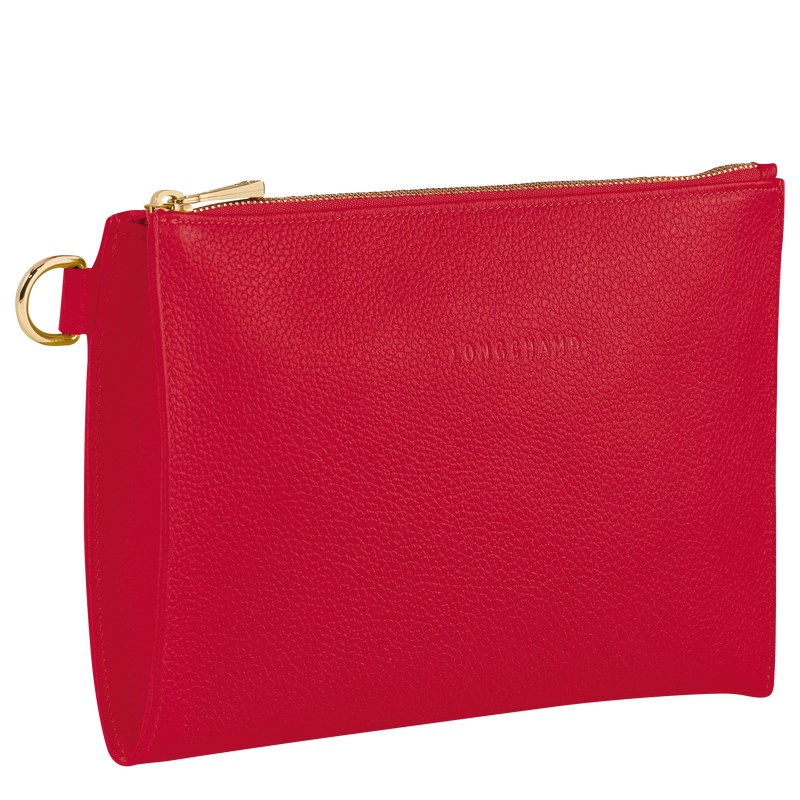 Longchamp Le Foulonné Pouch Love | 2841YJXHK