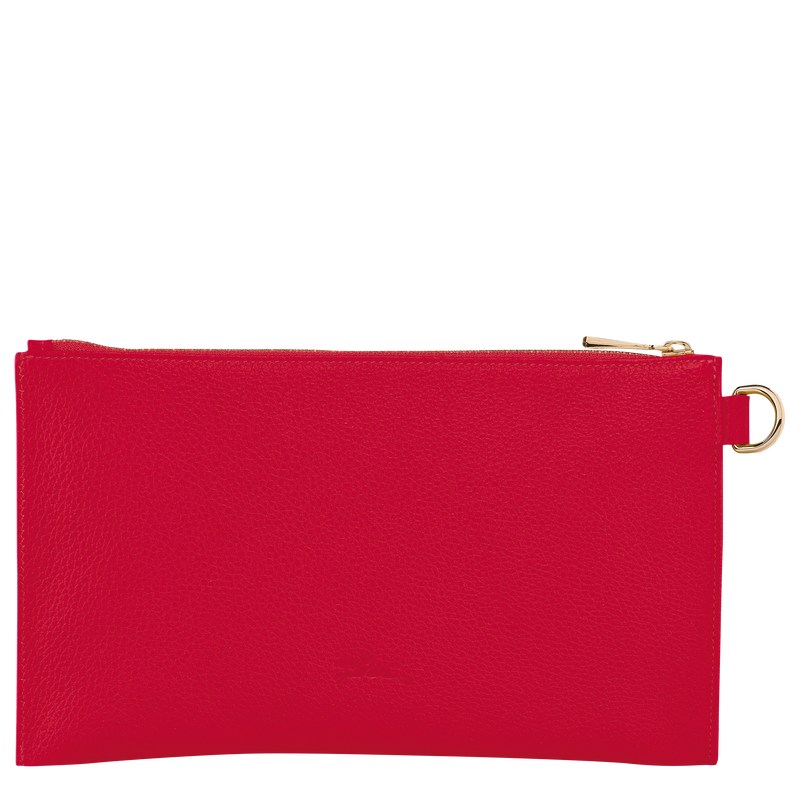 Longchamp Le Foulonné Pouch Love | 2841YJXHK