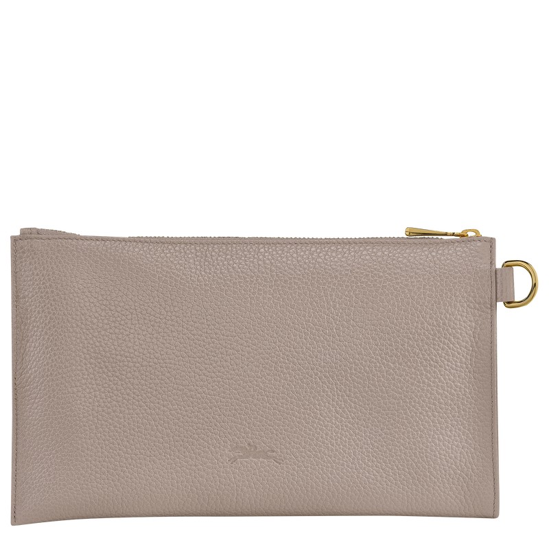 Longchamp Le Foulonné Pouch Turtledove | 1236ONDUC