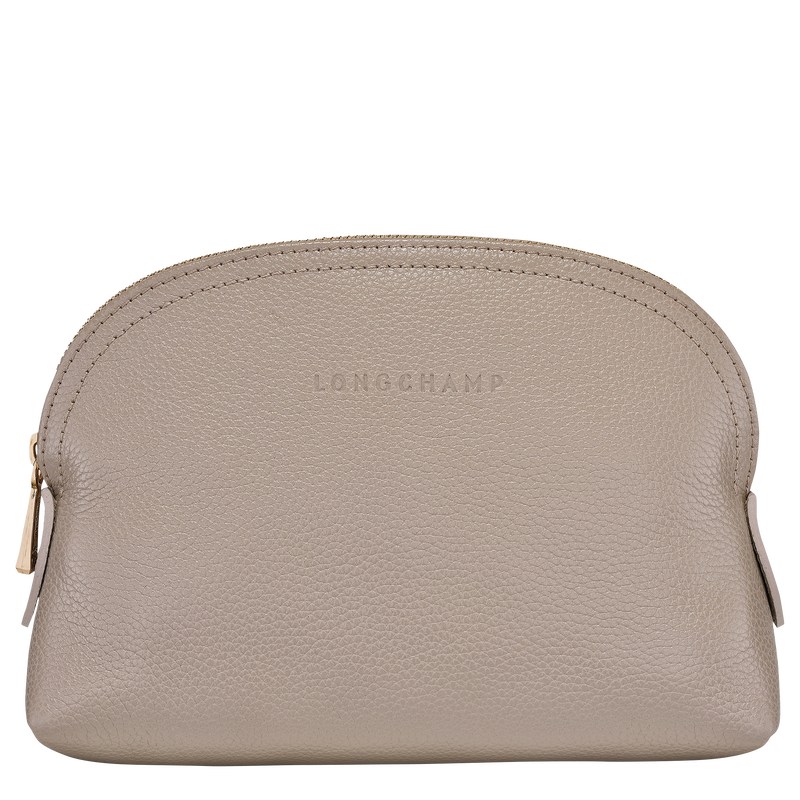 Longchamp Le Foulonné Pouch Turtledove | 2568BLQKU