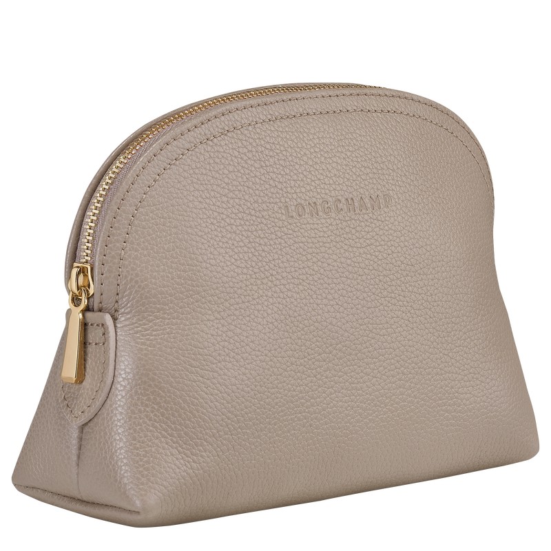 Longchamp Le Foulonné Pouch Turtledove | 3415SXDWA