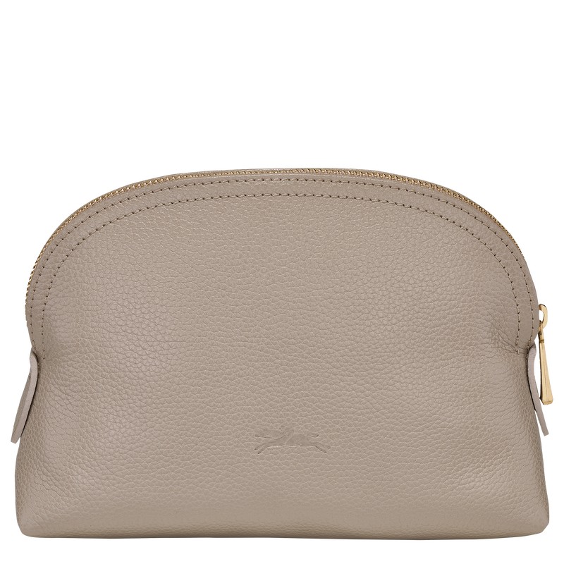 Longchamp Le Foulonné Pouch Turtledove | 3415SXDWA