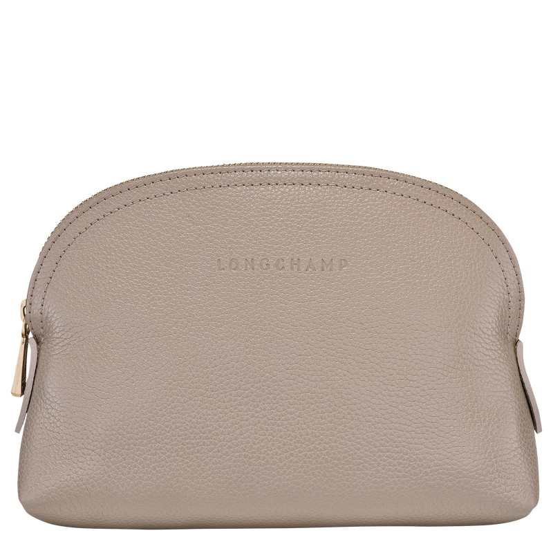 Longchamp Le Foulonné Pouch Turtledove | 3415SXDWA