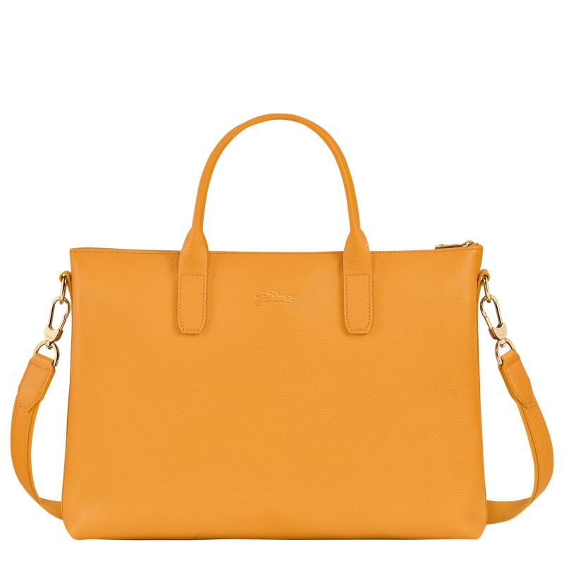 Longchamp Le Foulonné S Briefcase Aprikose | 1473AQVOU