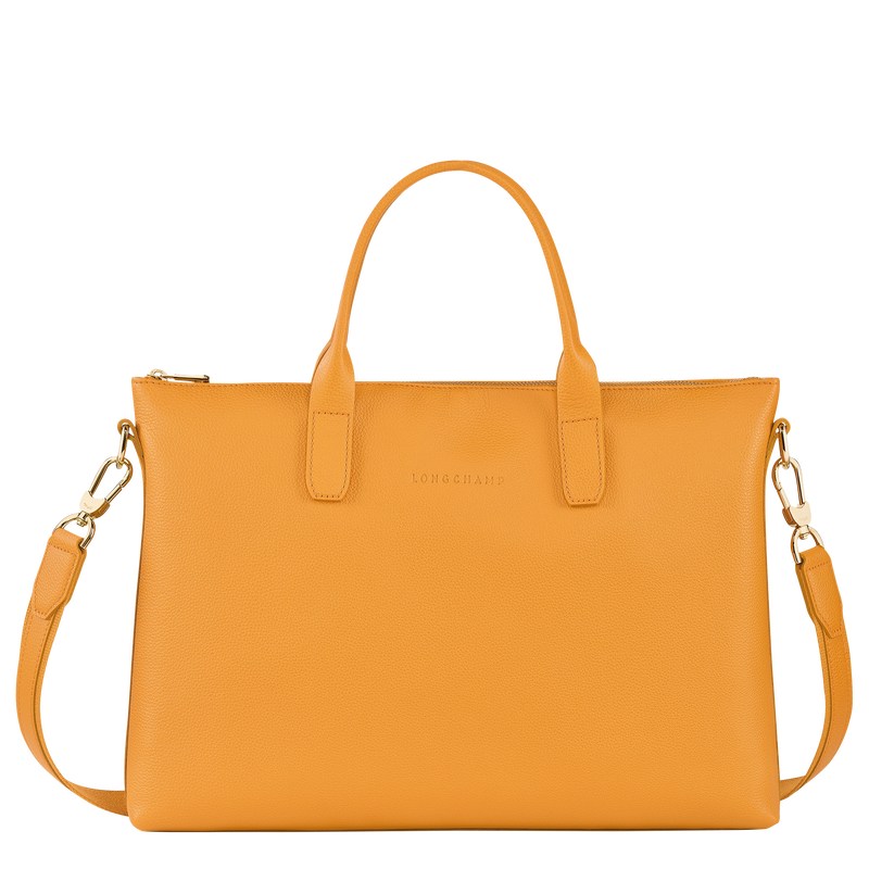 Longchamp Le Foulonné S Briefcase Aprikose | 1473AQVOU