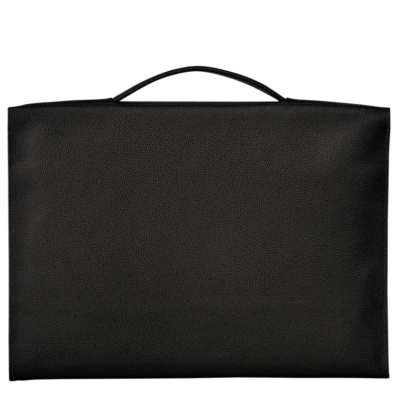 Longchamp Le Foulonné S Briefcase Schwarz | 3921JBGNT