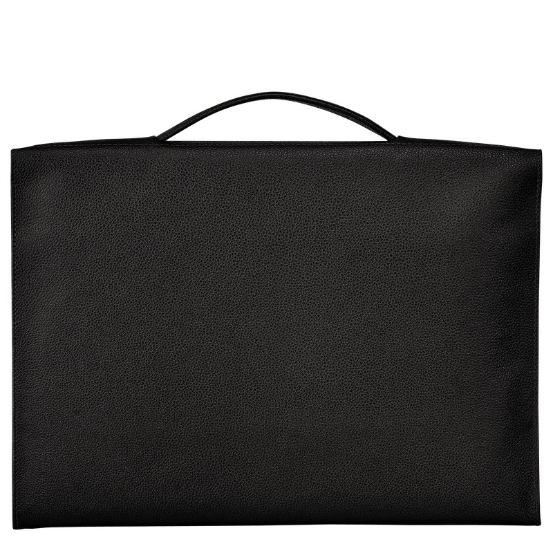 Longchamp Le Foulonné S Briefcase Schwarz | 6738QENUD