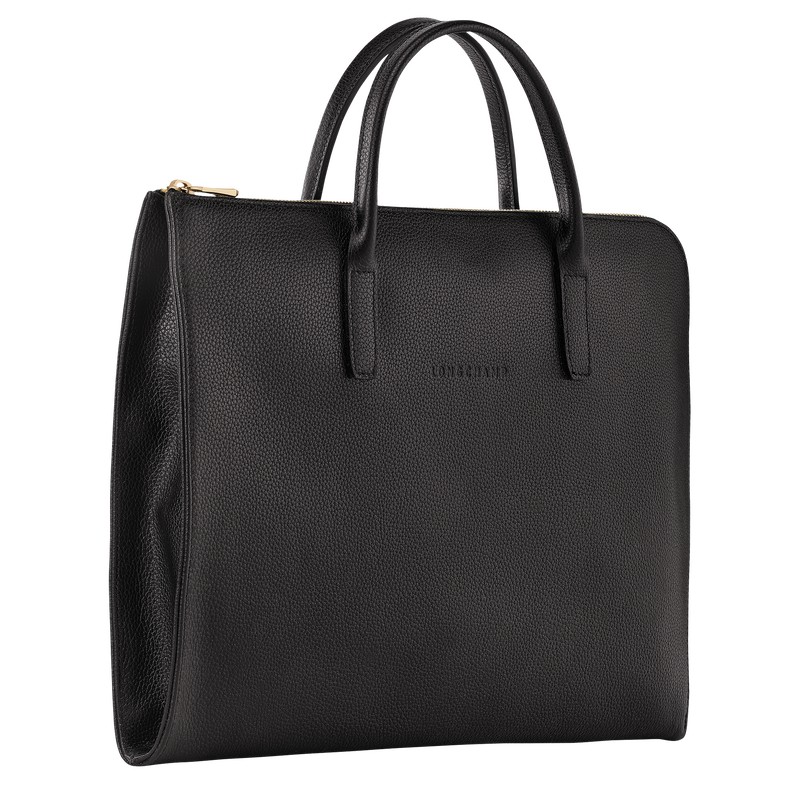 Longchamp Le Foulonné S Briefcase Schwarz | 1593KNHMA