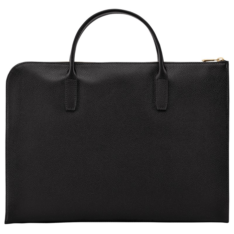 Longchamp Le Foulonné S Briefcase Schwarz | 1593KNHMA