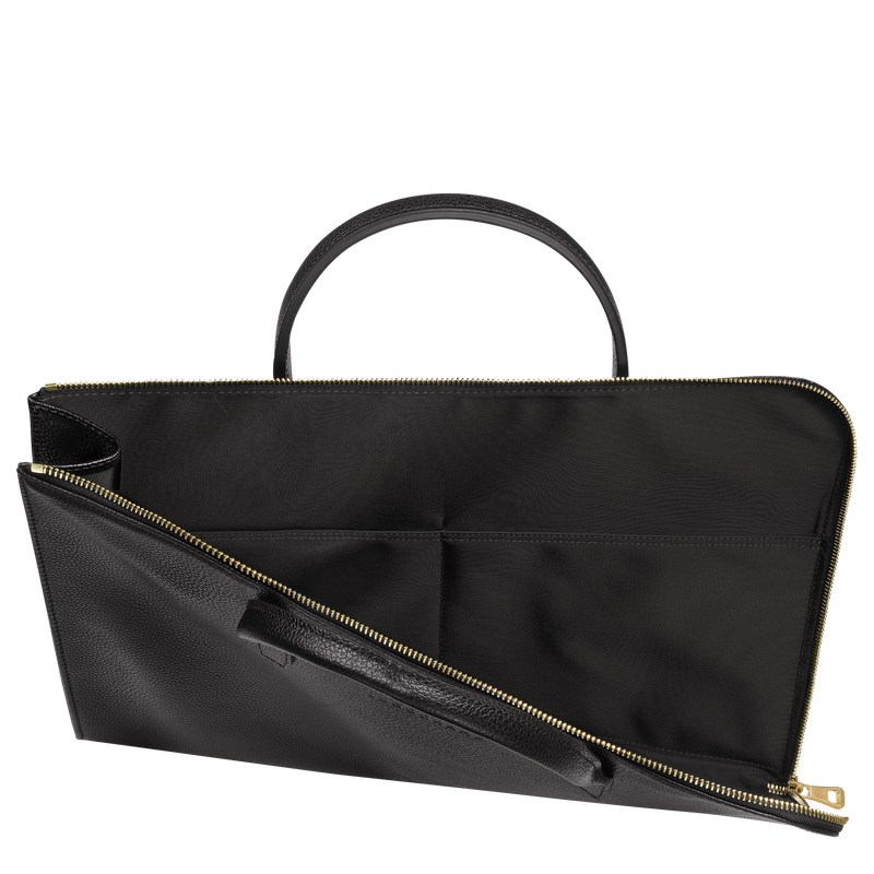 Longchamp Le Foulonné S Briefcase Schwarz | 8671MZGVC