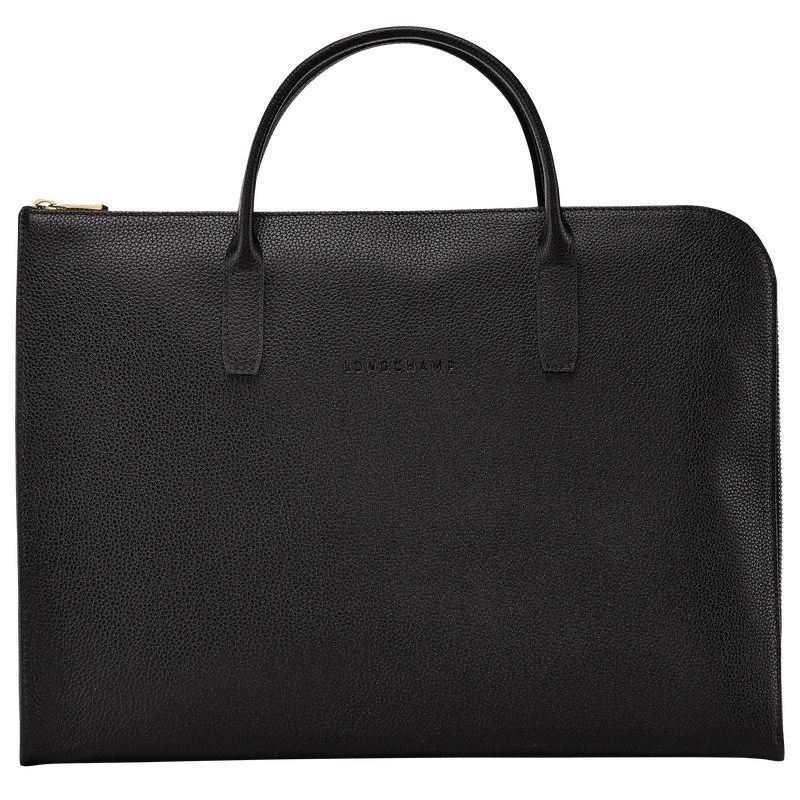 Longchamp Le Foulonné S Briefcase Schwarz | 8671MZGVC