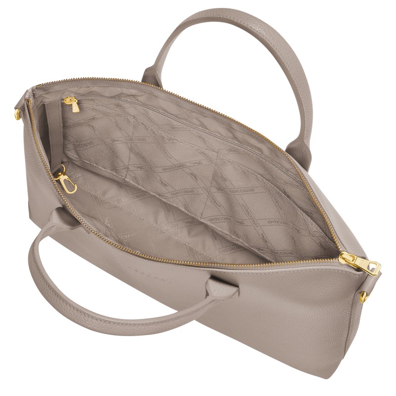 Longchamp Le Foulonné S Briefcase Turtledove | 6258FUBIO