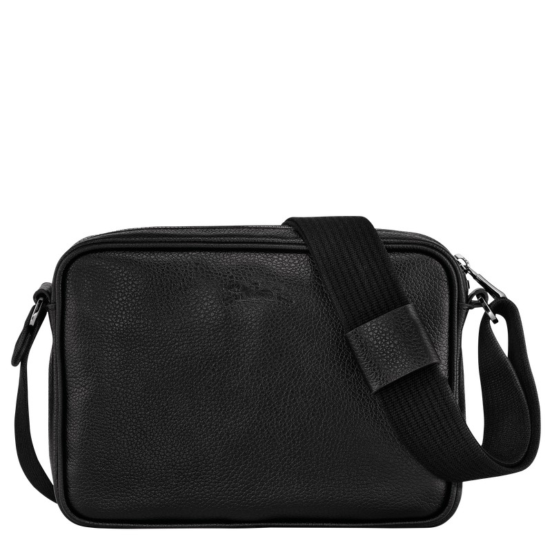 Longchamp Le Foulonné S Camera Bag Schwarz | 8427QZMAU