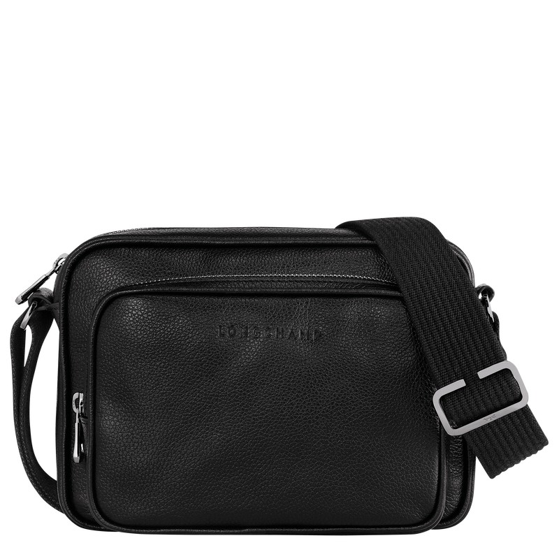 Longchamp Le Foulonné S Camera Bag Schwarz | 8427QZMAU