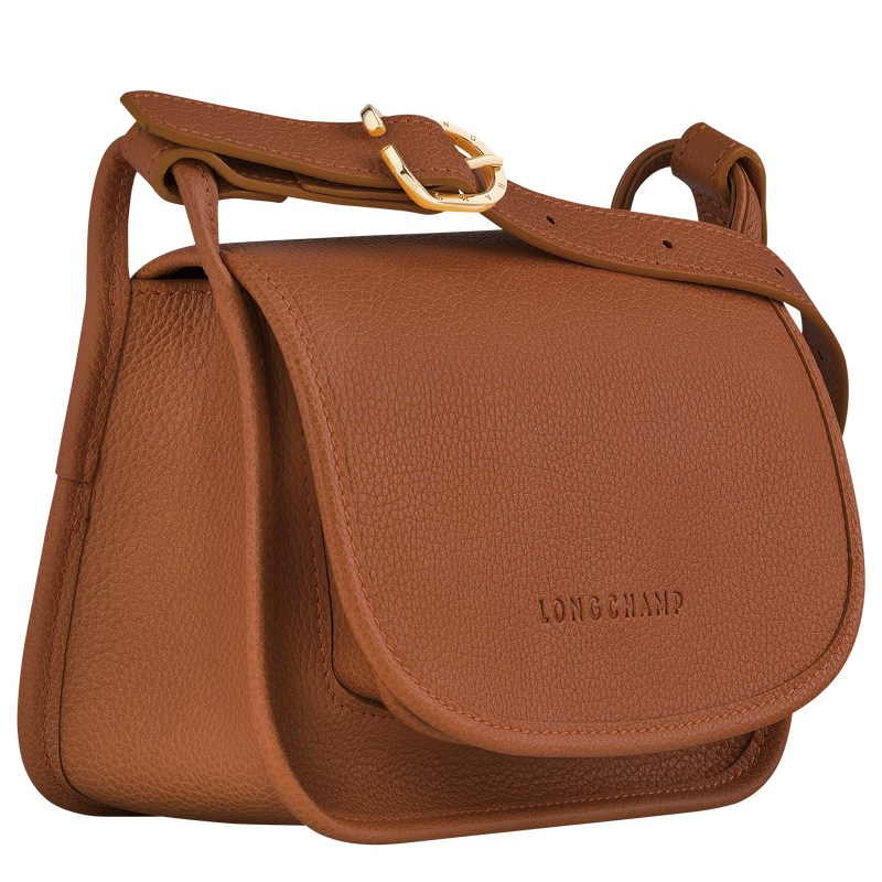 Longchamp Le Foulonné S Crossbody Bag Caramel | 2506UJBOF