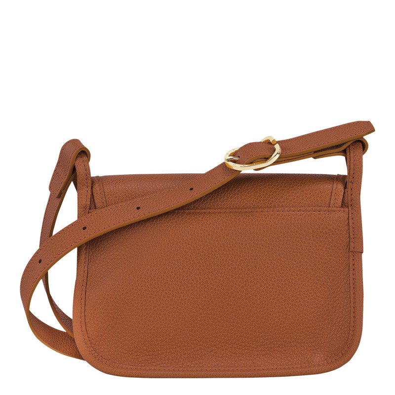 Longchamp Le Foulonné S Crossbody Bag Caramel | 2506UJBOF