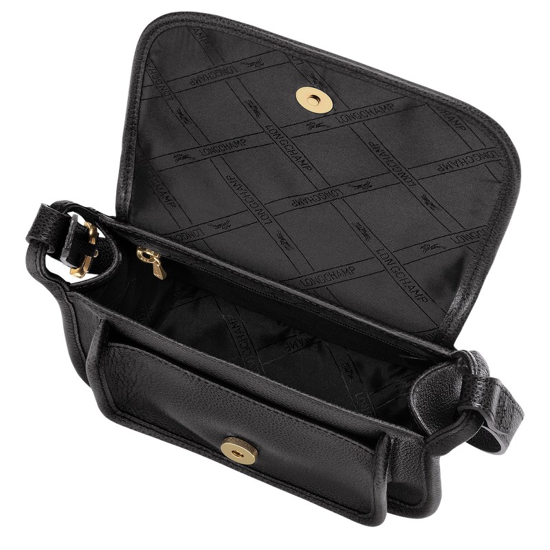 Longchamp Le Foulonné S Crossbody Bag Schwarz | 8971KBGJX