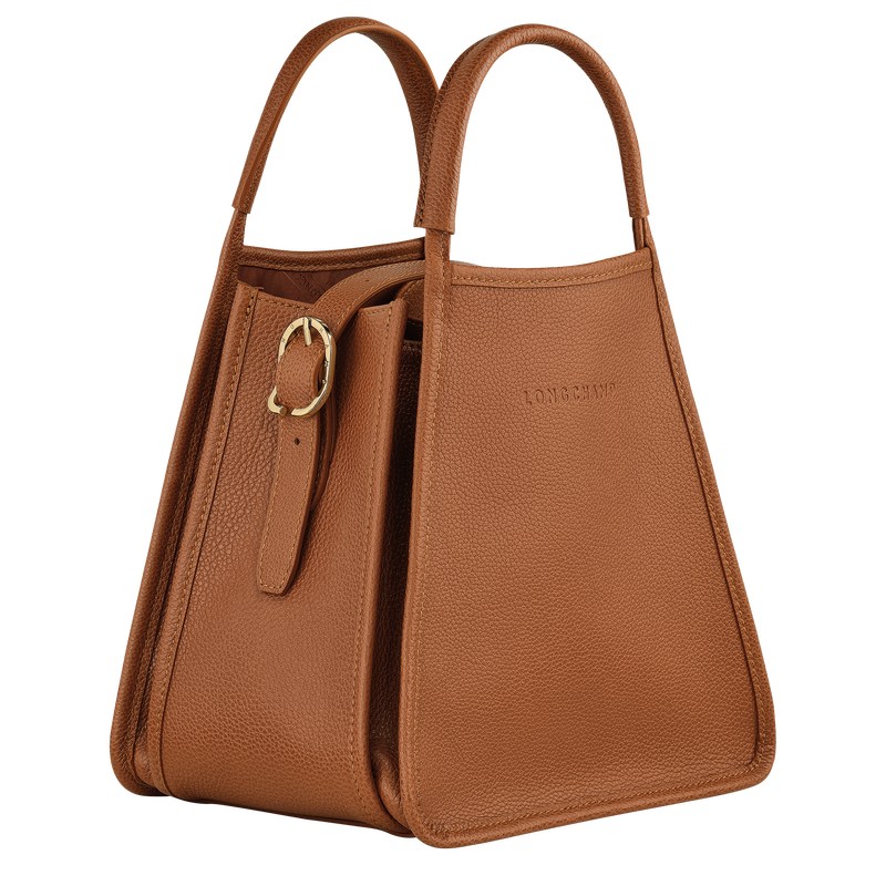 Longchamp Le Foulonné S Handbag Caramel | 9218MXWTZ