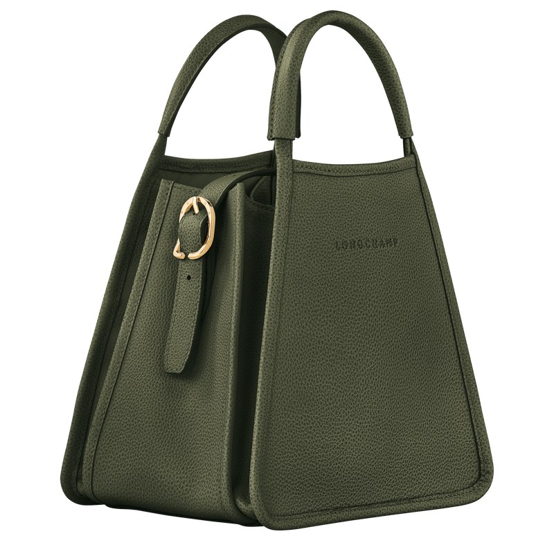 Longchamp Le Foulonné S Handbag Khaki | 3106BWSKC