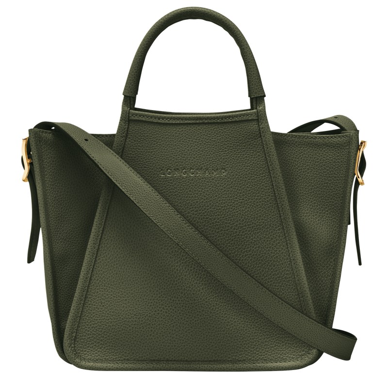 Longchamp Le Foulonné S Handbag Khaki | 3106BWSKC