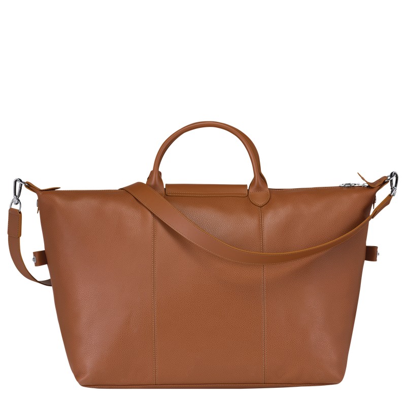 Longchamp Le Foulonné S Travel Bag Caramel | 1736OJWVT