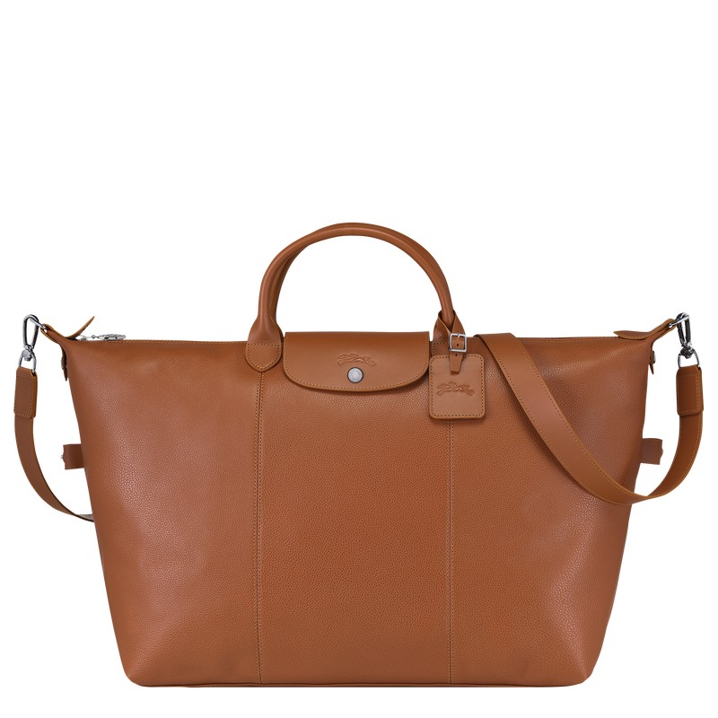 Longchamp Le Foulonné S Travel Bag Caramel | 1736OJWVT