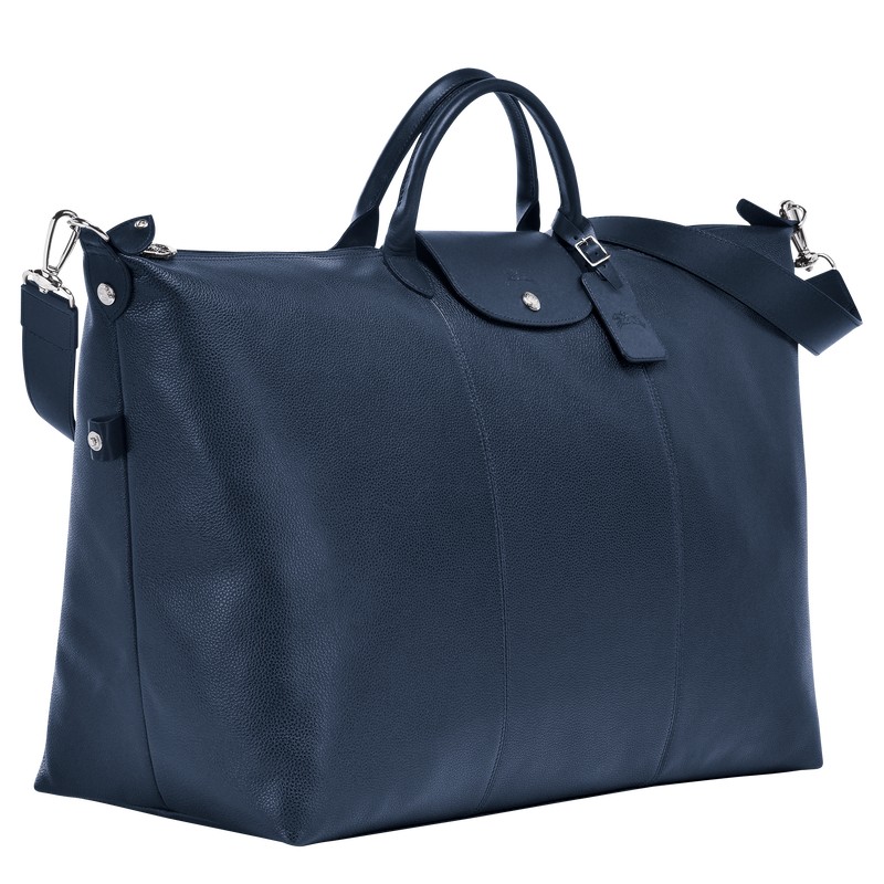 Longchamp Le Foulonné S Travel Bag Navy | 6358BTUKZ