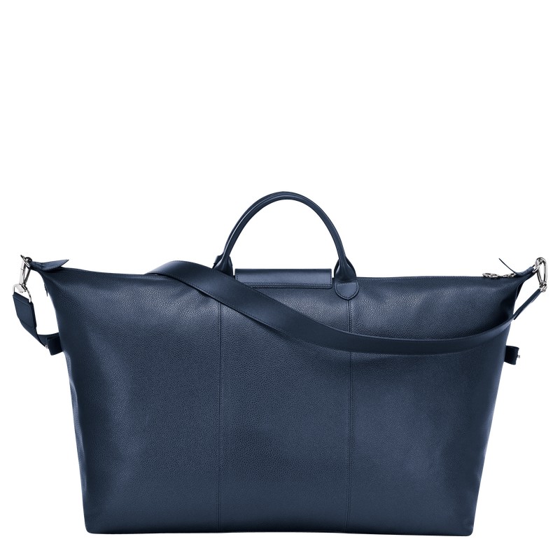 Longchamp Le Foulonné S Travel Bag Navy | 6358BTUKZ