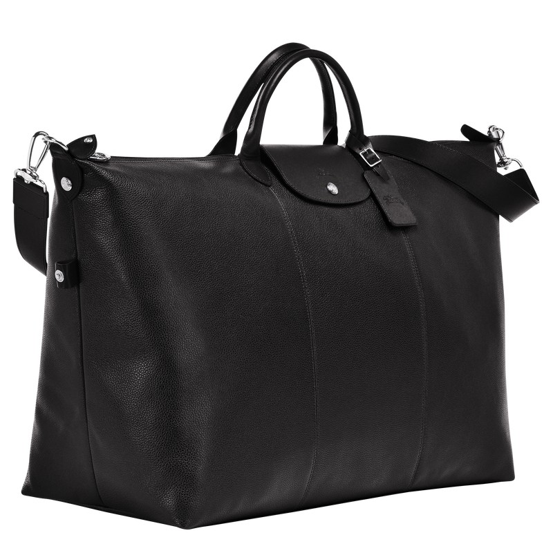 Longchamp Le Foulonné S Travel Bag Schwarz | 7680SMQXI