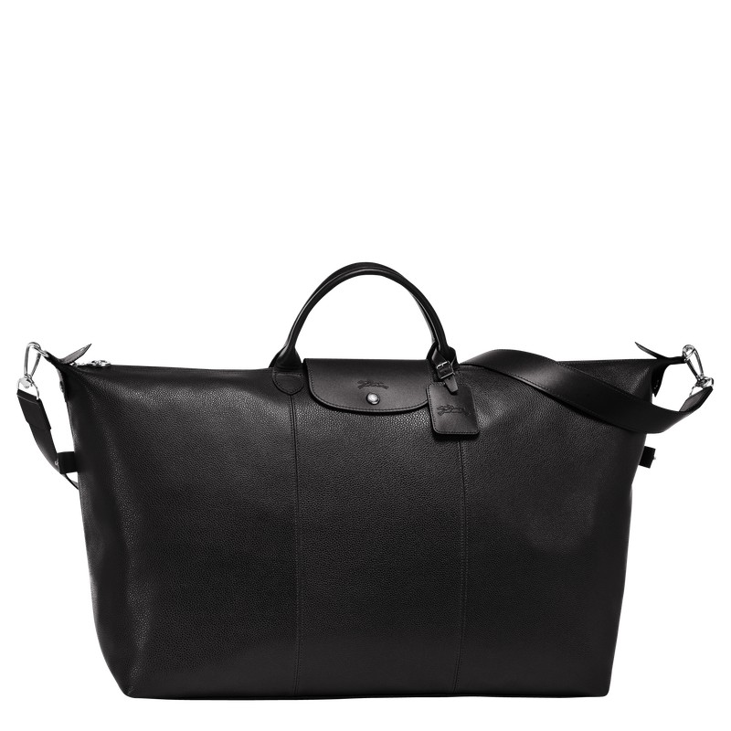 Longchamp Le Foulonné S Travel Bag Schwarz | 7680SMQXI