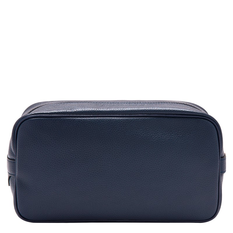 Longchamp Le Foulonné Toiletry Case Navy | 4913NAKZV