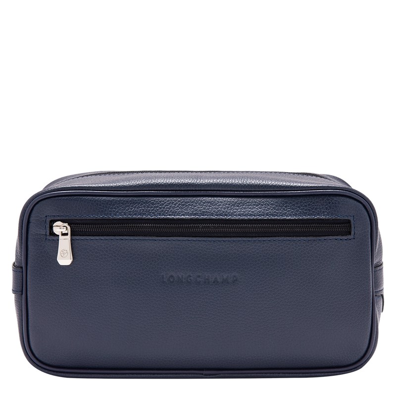 Longchamp Le Foulonné Toiletry Case Navy | 2945OMIPB