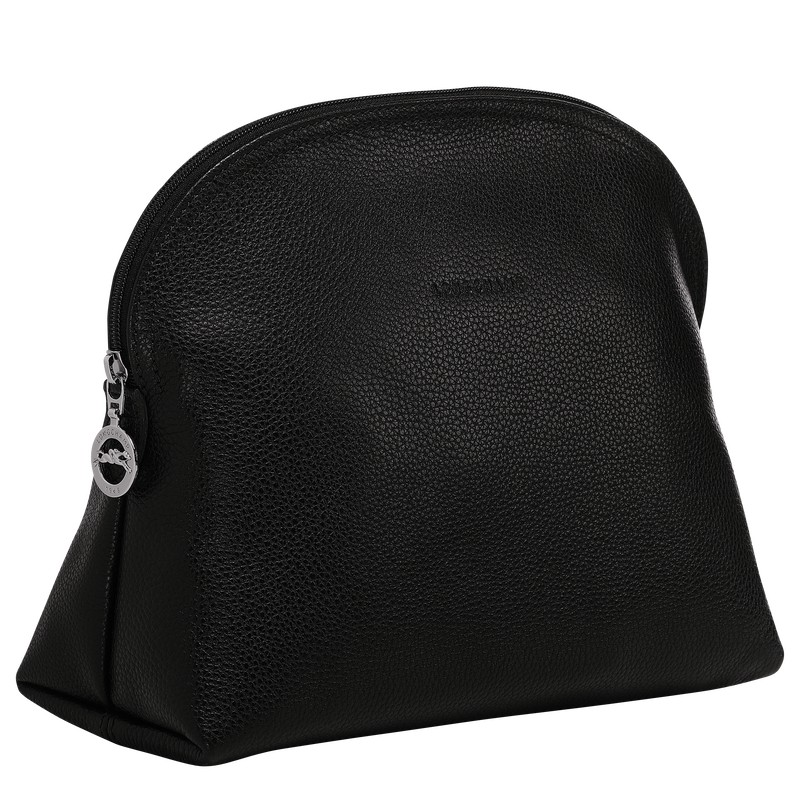 Longchamp Le Foulonné Toiletry Case Schwarz | 6970CBENX