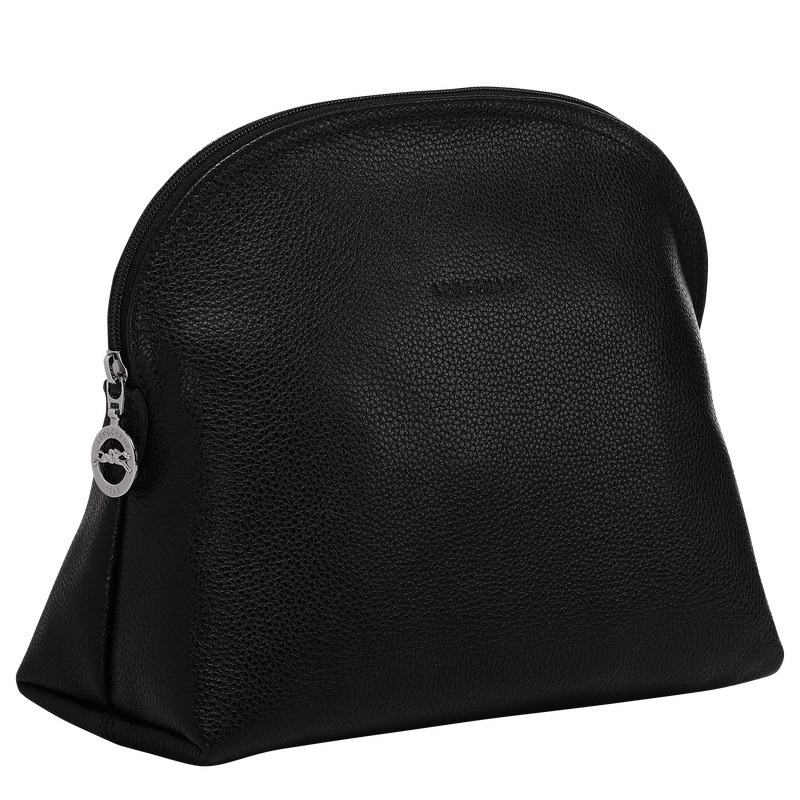 Longchamp Le Foulonné Toiletry Case Schwarz | 1708UVAWC