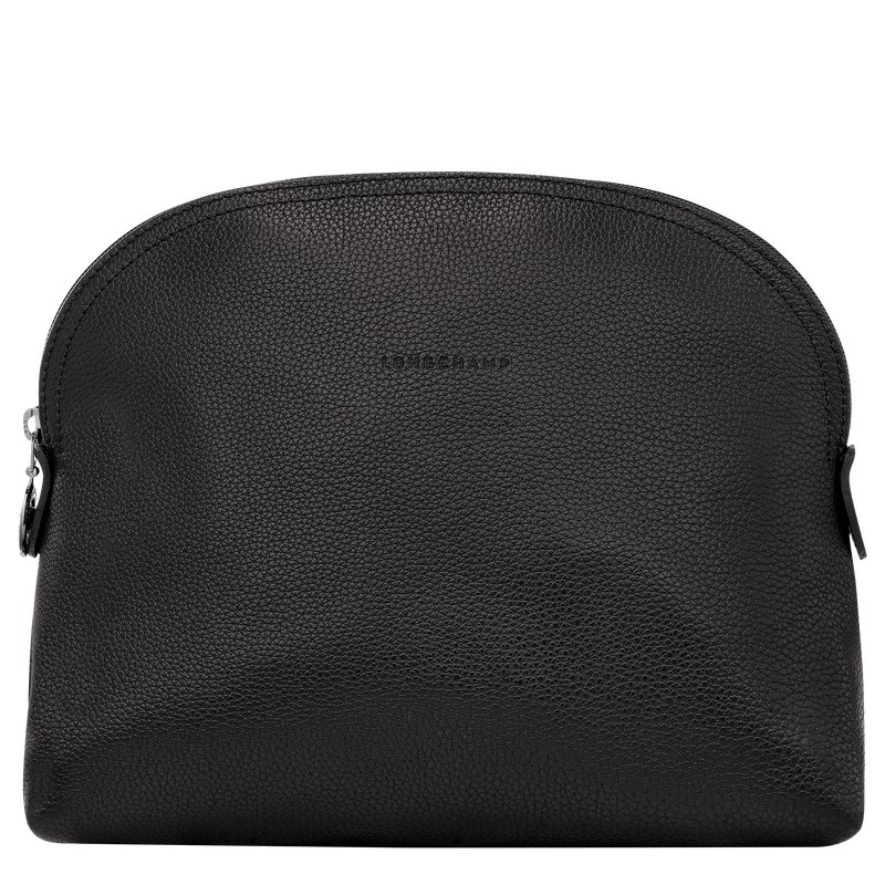 Longchamp Le Foulonné Toiletry Case Schwarz | 1708UVAWC