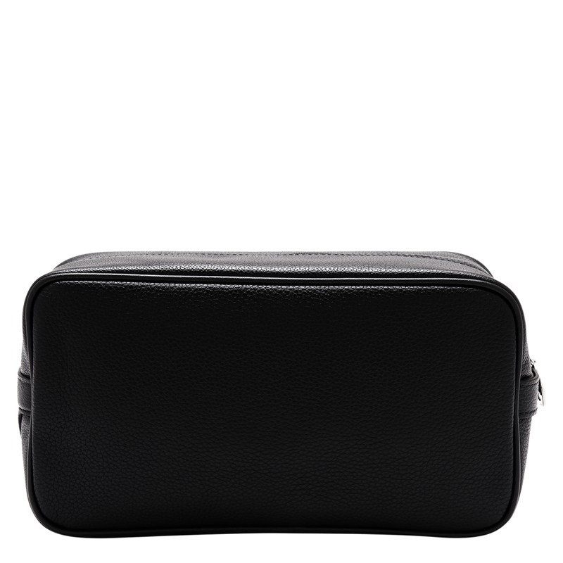 Longchamp Le Foulonné Toiletry Case Schwarz | 6974ZAUVB