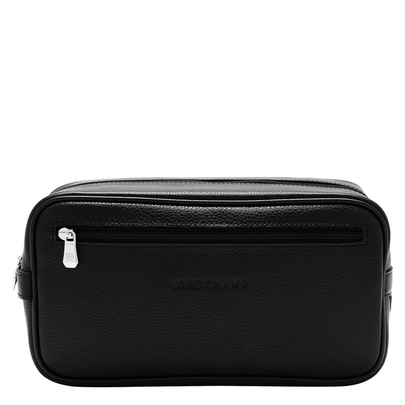 Longchamp Le Foulonné Toiletry Case Schwarz | 6974ZAUVB