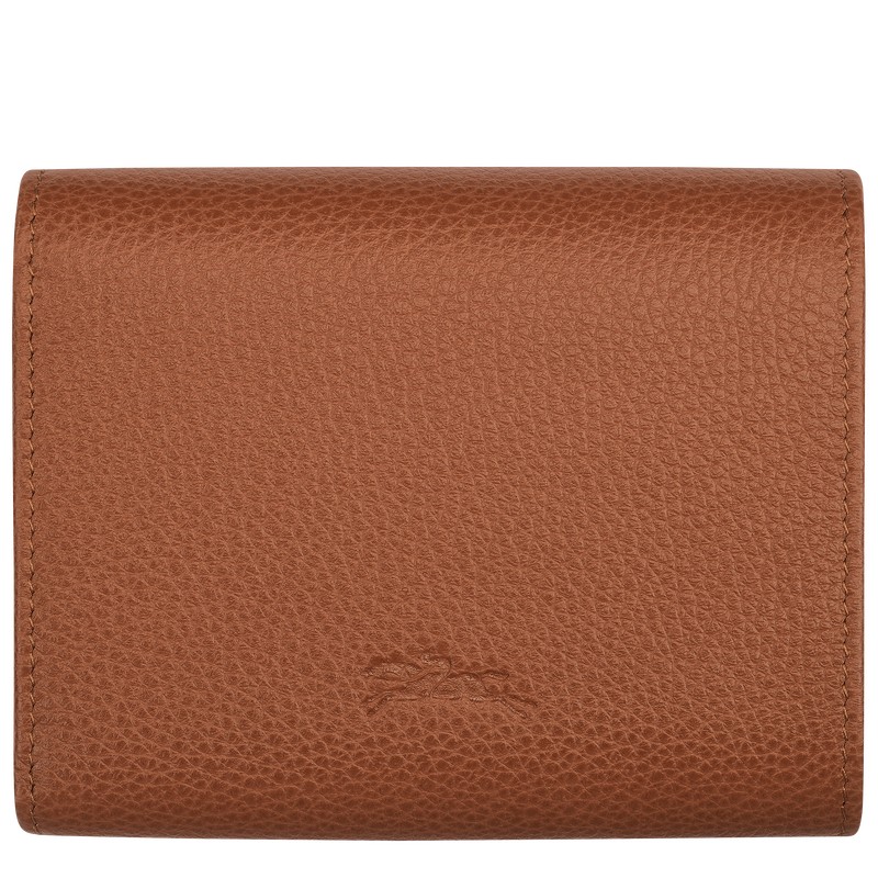 Longchamp Le Foulonné Wallet Caramel | 3428TPLKJ