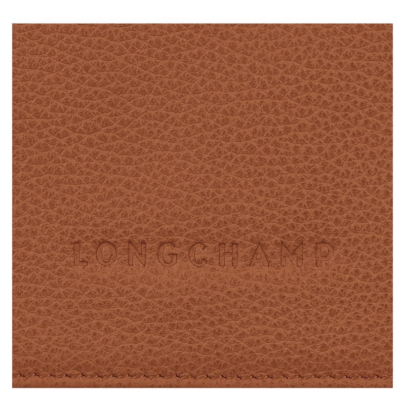 Longchamp Le Foulonné Wallet Caramel | 3428TPLKJ