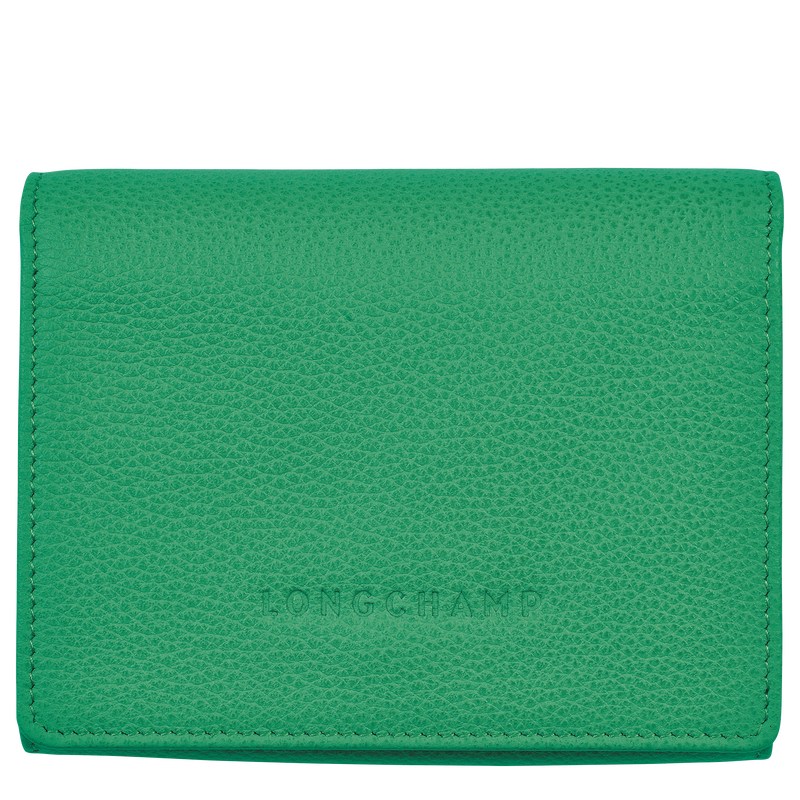 Longchamp Le Foulonné Wallet Grün | 8061TNLAP