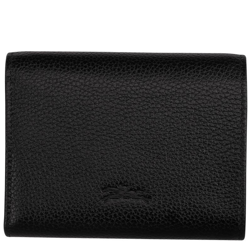 Longchamp Le Foulonné Wallet Schwarz | 1827BRAWI