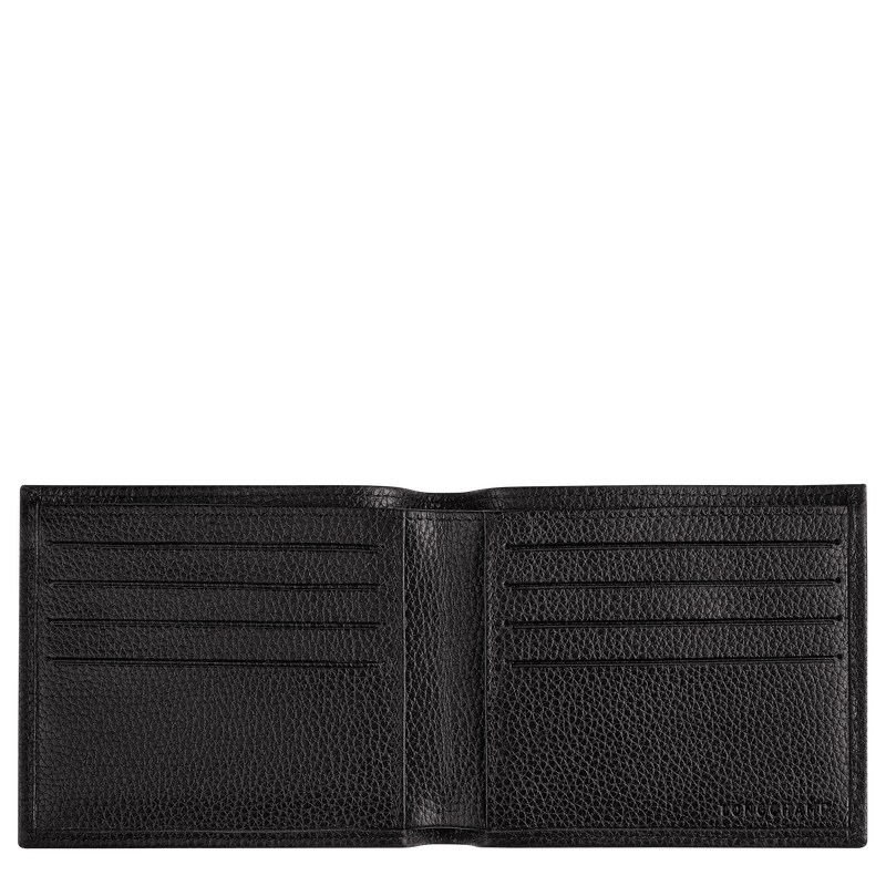 Longchamp Le Foulonné Wallet Schwarz | 4185ZYAGC