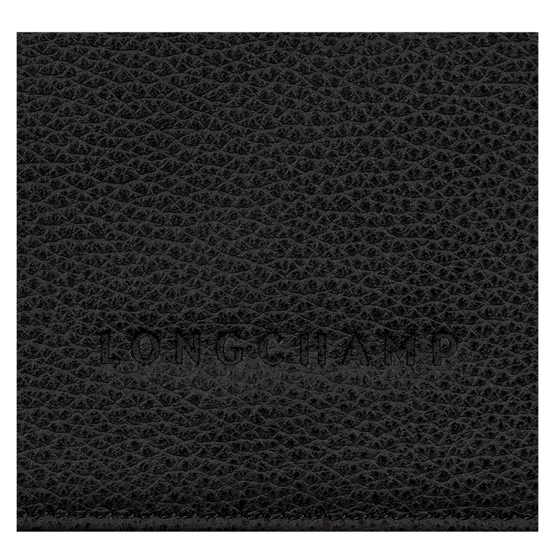 Longchamp Le Foulonné Wallet Schwarz | 8213ZVYBI