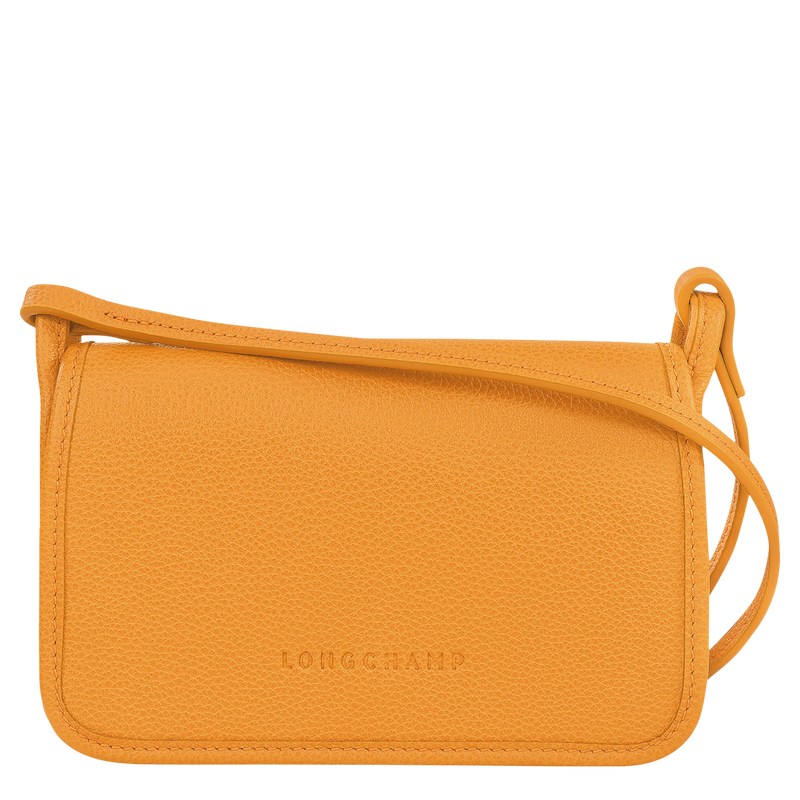 Longchamp Le Foulonné Xs Clutch Aprikose | 4156EYUMQ