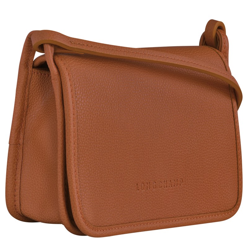 Longchamp Le Foulonné Xs Clutch Caramel | 4796WLQGY