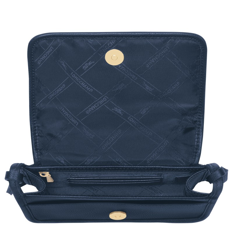 Longchamp Le Foulonné Xs Clutch Navy | 2479VRHUM